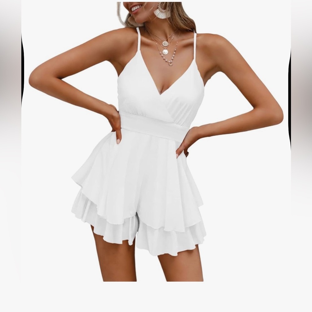 White Romper